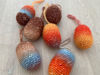 Afbeeldingen van 7 Gekleurde sierballen / kerstballen