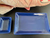 Afbeeldingen van Sushi bord met bakje Blauw
